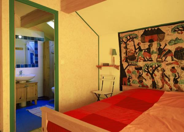 Bed and Breakfast Le Mas Franc Enveitg Екстер'єр фото